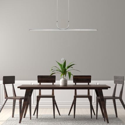 Rabalux - LED Lustra ar auklu LED/25W/230V 3000K spīdīgi hromēts