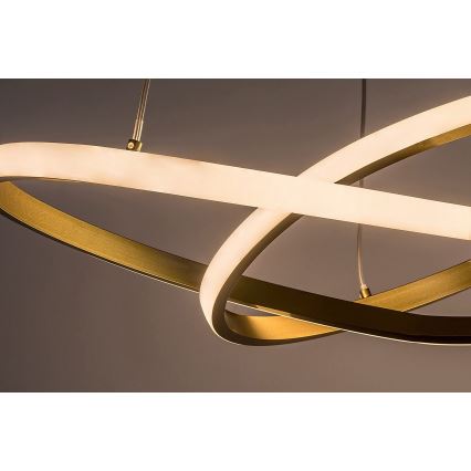 Rabalux - LED Lustra ar auklu LED/36W/230V 3000K zelta