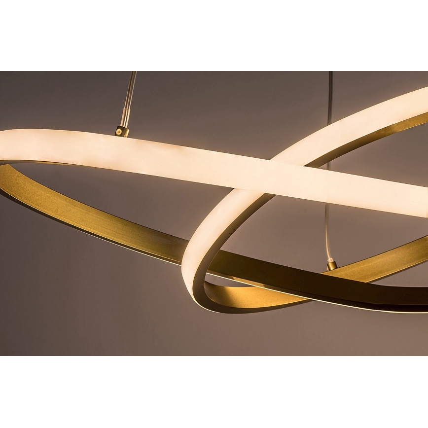 Rabalux - LED Lustra ar auklu LED/36W/230V 3000K zelta