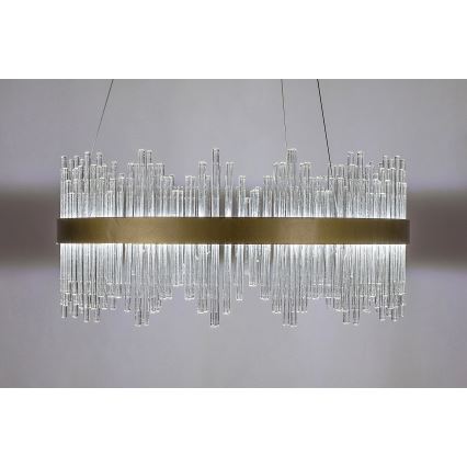 Rabalux - LED Lustra ar auklu LED/36W/230V 3000/4000/6000K zelta