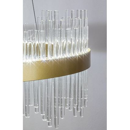 Rabalux - LED Lustra ar auklu LED/36W/230V 3000/4000/6000K zelta