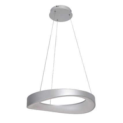 Rabalux - LED Lustra ar auklu LED/56W/230V 3000K sudraba