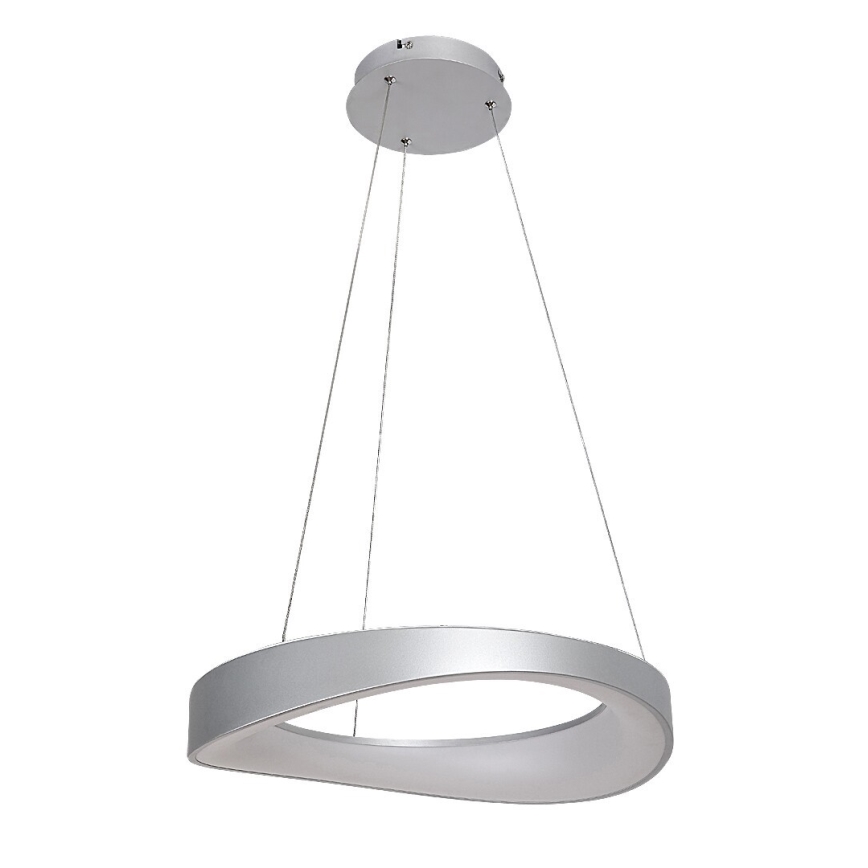 Rabalux - LED Lustra ar auklu LED/56W/230V 3000K sudraba