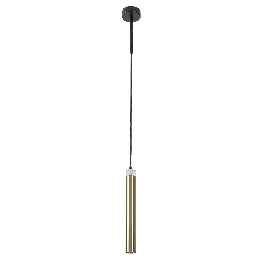 Rabalux - LED Lustra ar auklu LED/10W/230V 4000K melna/zelta