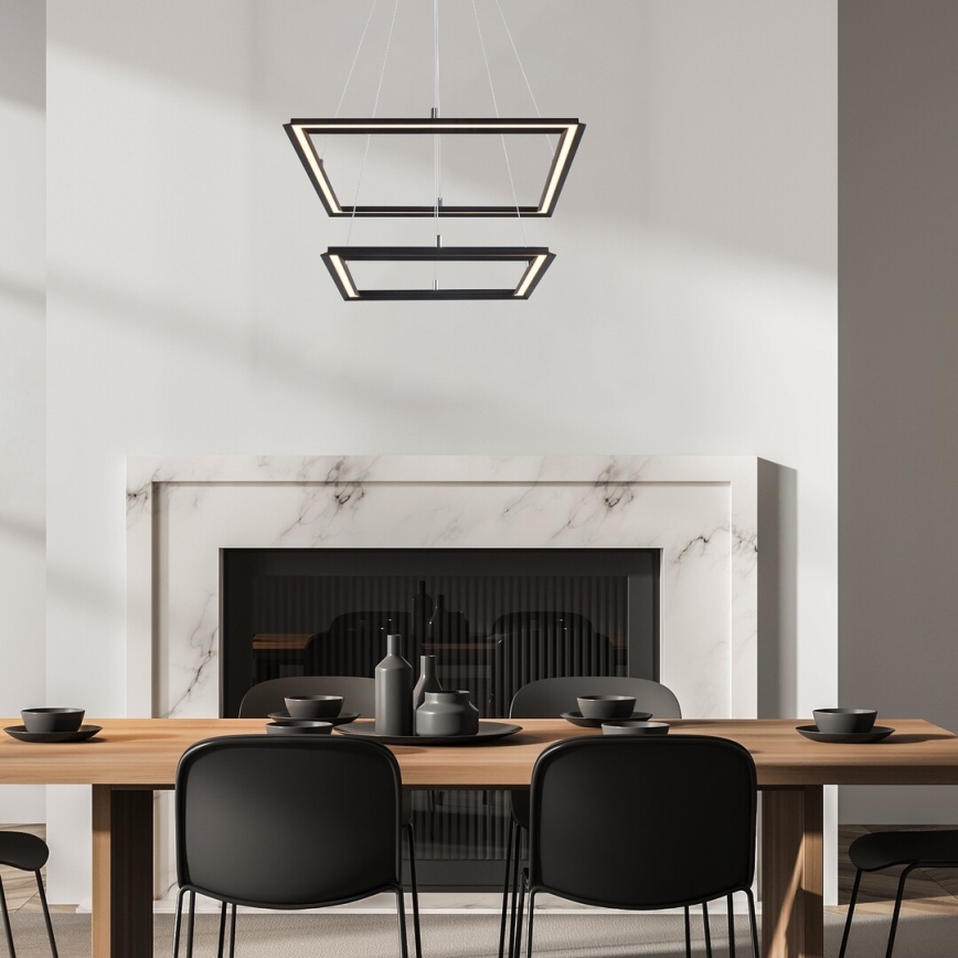 Rabalux - LED Lustra ar auklu 2xLED/24W/230V 3000K