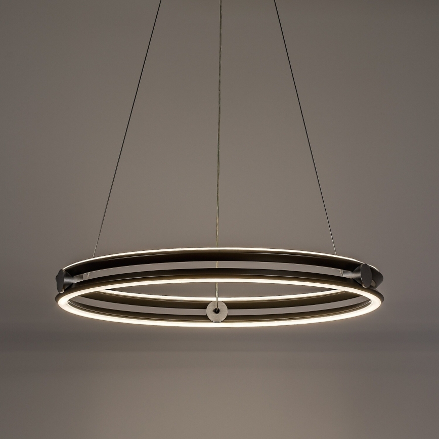 Rabalux - LED regulējama piekaramā lampa uz kabeļa LED/60W/230V 3000-6500K pelēka + tālvadība
