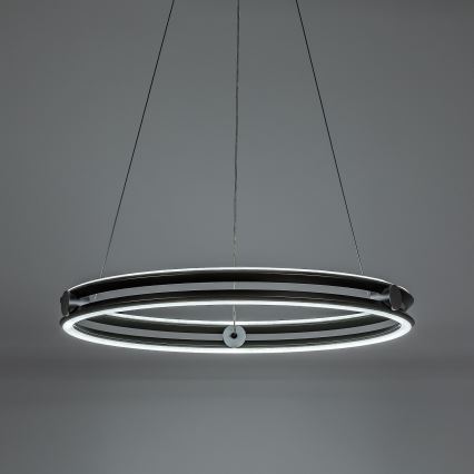 Rabalux - LED regulējama piekaramā lampa uz kabeļa LED/60W/230V 3000-6500K pelēka + tālvadība