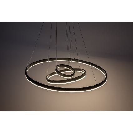 Rabalux - LED dimmējamā piekaramā lustra uz troses LED/100W/230V 3000-6500K + tālvadības pults