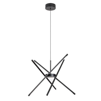 Rabalux - LED Lustra ar auklu LED/40W/230V 3000K melna