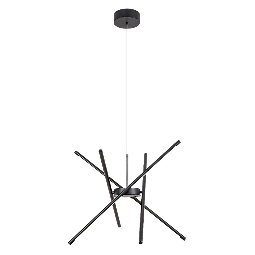 Rabalux - LED Lustra ar auklu LED/40W/230V 3000K melna