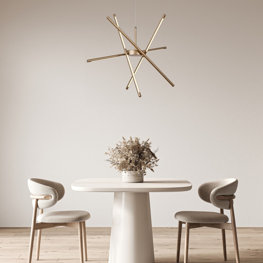 Rabalux - LED Lustra ar auklu LED/40W/230V 3000K zelta