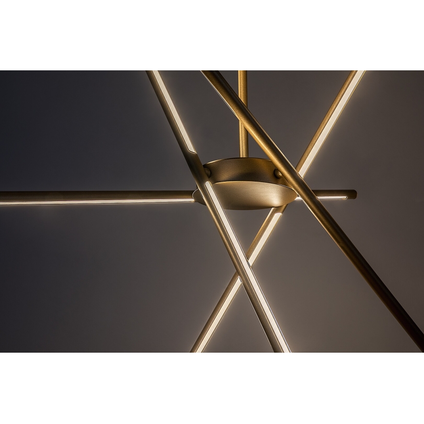 Rabalux - LED Lustra ar auklu LED/40W/230V 3000K zelta