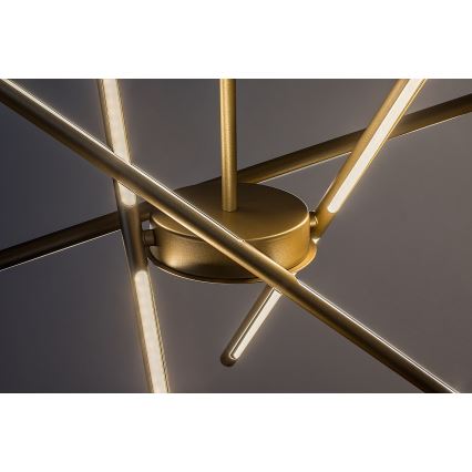 Rabalux - LED Lustra ar auklu LED/40W/230V 3000K zelta