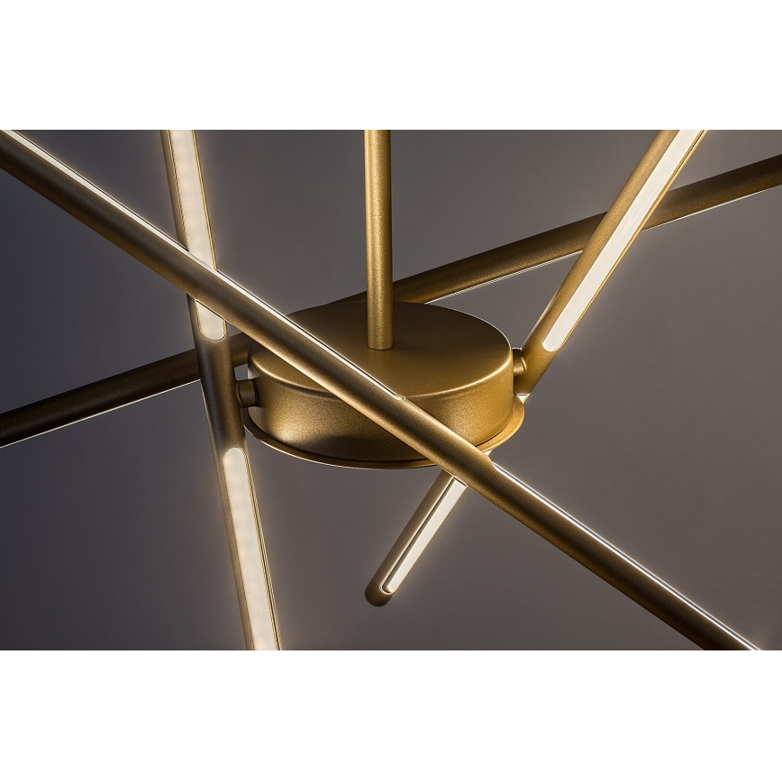 Rabalux - LED Lustra ar auklu LED/40W/230V 3000K zelta