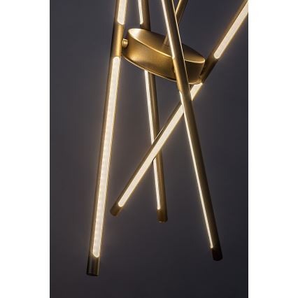 Rabalux - LED Lustra ar auklu LED/40W/230V 3000K zelta