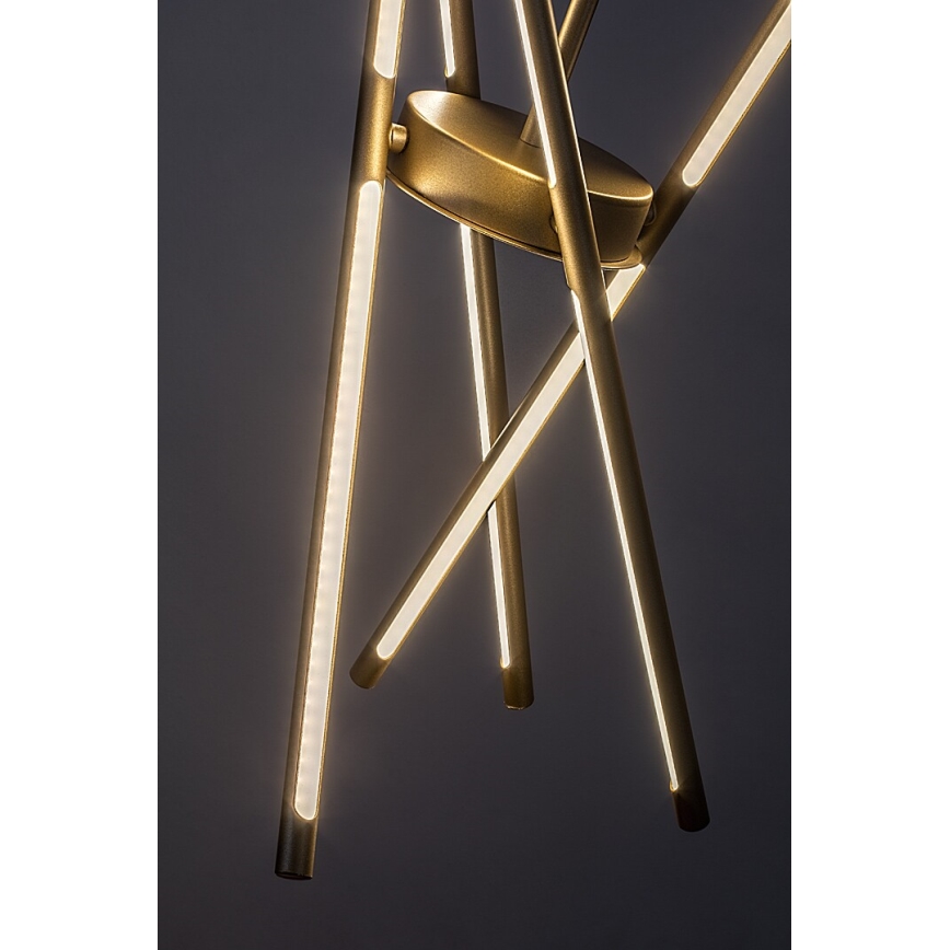 Rabalux - LED Lustra ar auklu LED/40W/230V 3000K zelta
