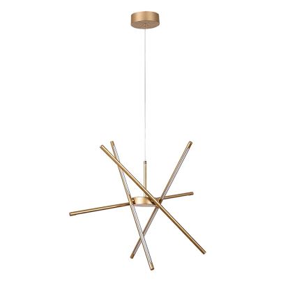 Rabalux - LED Lustra ar auklu LED/40W/230V 3000K zelta