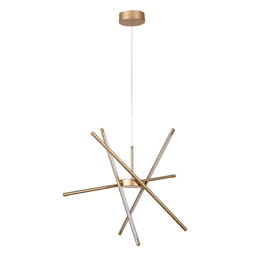 Rabalux - LED Lustra ar auklu LED/40W/230V 3000K zelta