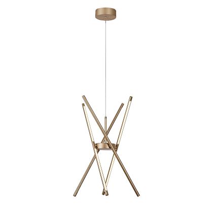 Rabalux - LED Lustra ar auklu LED/40W/230V 3000K zelta