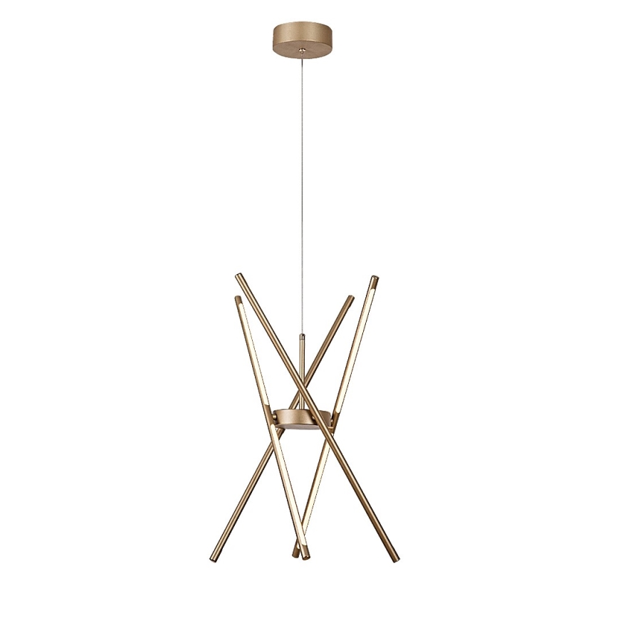 Rabalux - LED Lustra ar auklu LED/40W/230V 3000K zelta