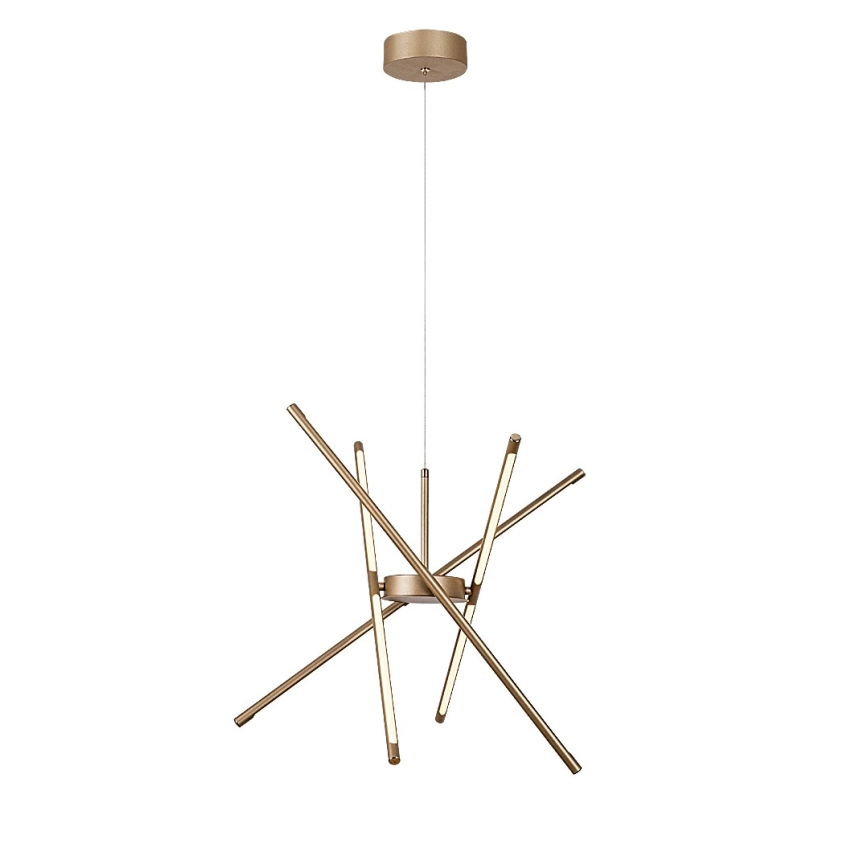 Rabalux - LED Lustra ar auklu LED/40W/230V 3000K zelta