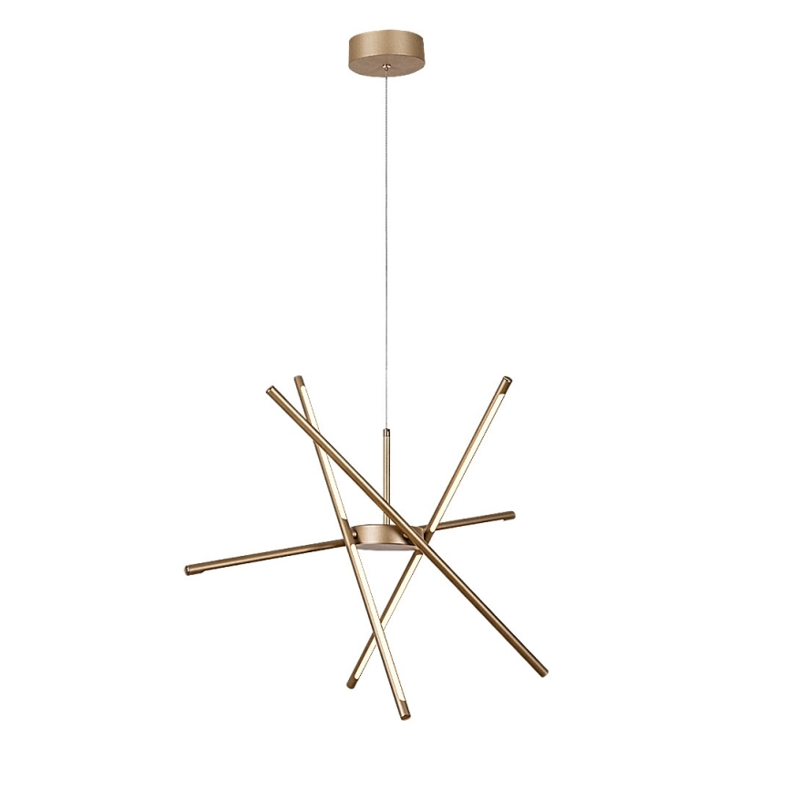 Rabalux - LED Lustra ar auklu LED/40W/230V 3000K zelta