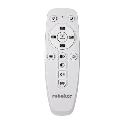 Rabalux - regulējama LED lustra uz troses LED/45W/230V 3000-6500K + tālvadības pults
