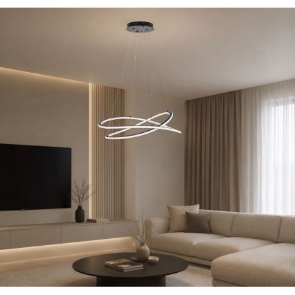 Rabalux - LED dimmējama lustra uz vada LED/75W/230V 3000-6500K + tālvadības pults