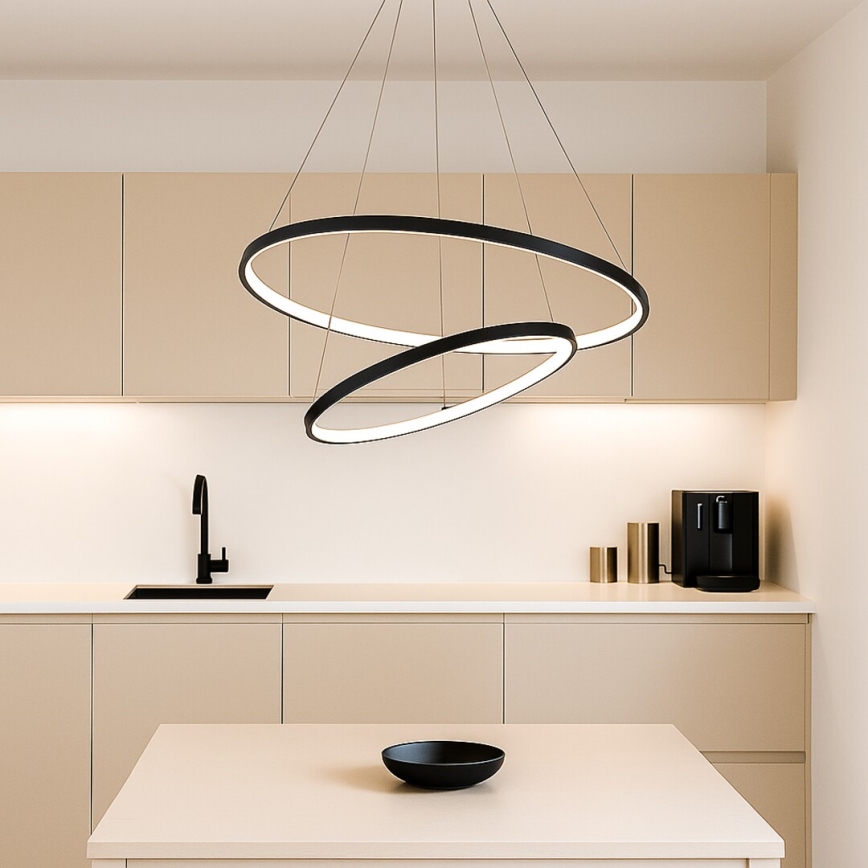 Rabalux - LED regulējamā lustra uz troses LED/75W/230V 3000-6500K + tālvadības pults