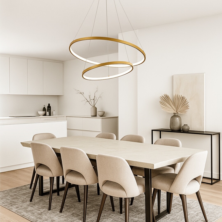 Rabalux - dimerējama LED lustra uz troses LED/75W/230V 3000-6500K + tālvadības pults