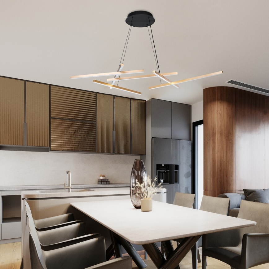 Rabalux - LED Aptumšojama lustra ar auklu LED/40W/230V 3000-6500K + tālvadības pults