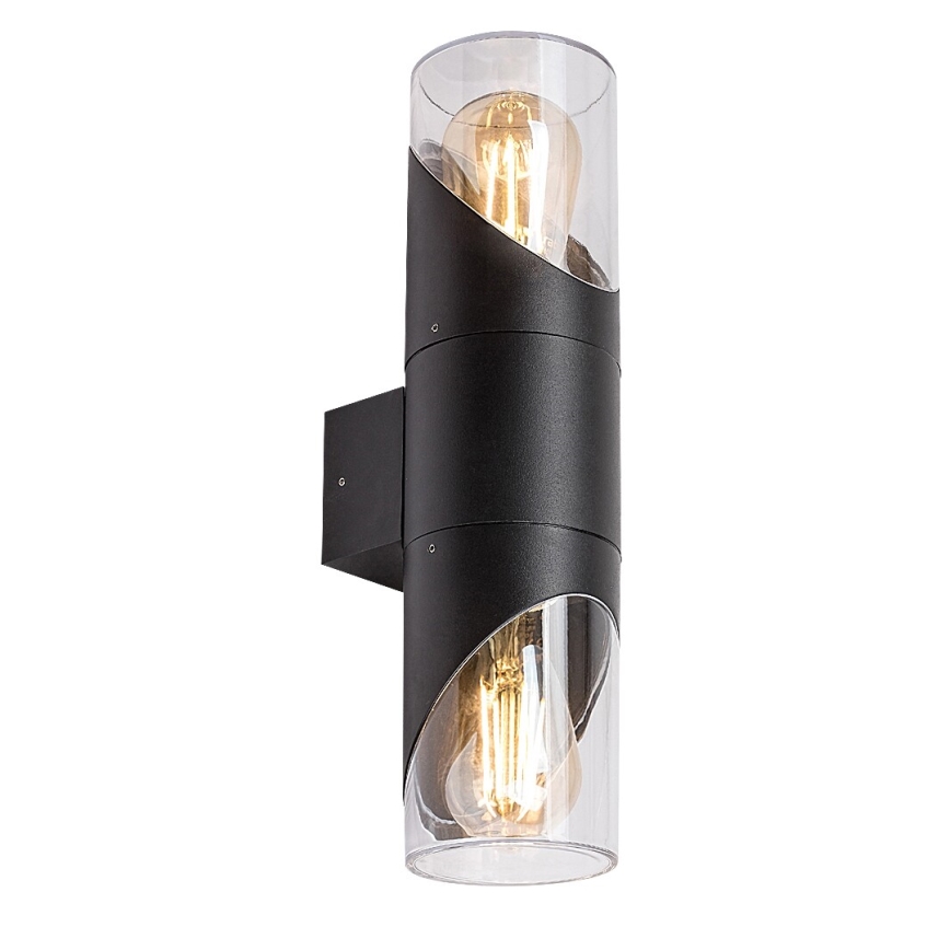 Rabalux - Āra sienas lampa 2xE27/28W/230V IP54
