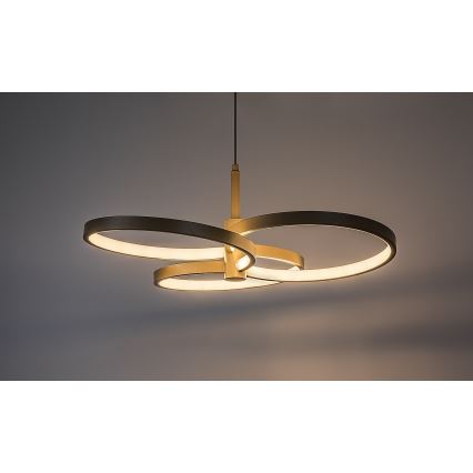 Rabalux - LED aptumšojama lustra uz troses LED/50W/230V 3000-6500K + tālvadības pults