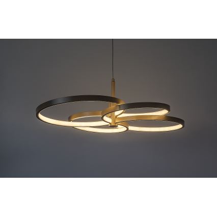 Rabalux - LED aptumšojama pakaramā lustra uz troses LED/70W/230V 3000-6500K + ar tālvadības pulti