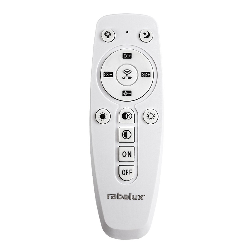 Rabalux - LED aptumšojama pakaramā lustra uz troses LED/70W/230V 3000-6500K + ar tālvadības pulti