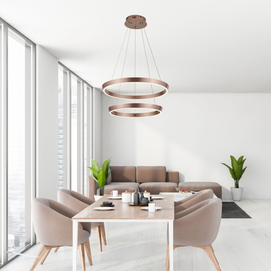 Rabalux - regulējama LED piekaramā lampa uz troses LED/45W/230V 3000-6500K + tālvadības pults
