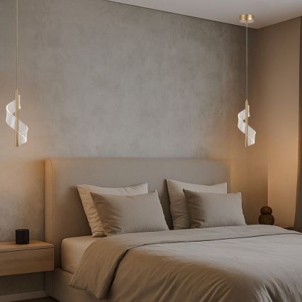 Rabalux - LED pakarināmais gaismeklis ar trosi LED/6W/230V 3000K