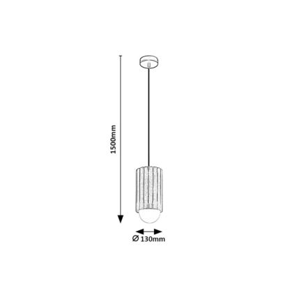 Rabalux - Pakaramā lustra ar vadu 1xG9/5W/230V