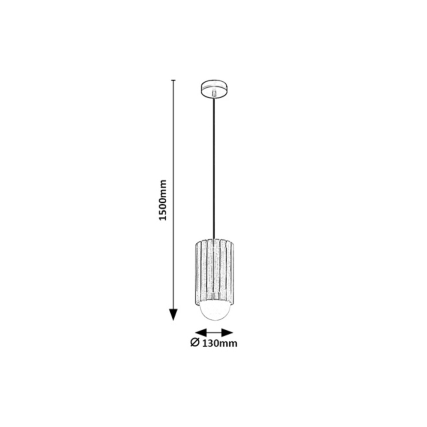 Rabalux - Pakaramā lustra ar vadu 1xG9/5W/230V