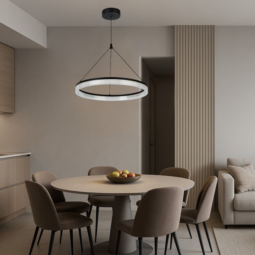 Rabalux - LED lustra uz kabeļa ar regulējamu spilgtumu LED/24W/230V 3000-6500K + ar tālvadības pulti