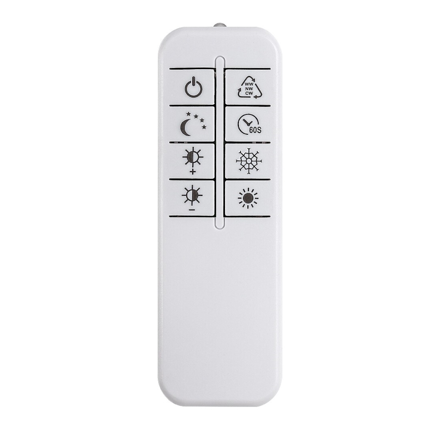 Rabalux - LED lustra uz kabeļa ar regulējamu spilgtumu LED/24W/230V 3000-6500K + ar tālvadības pulti