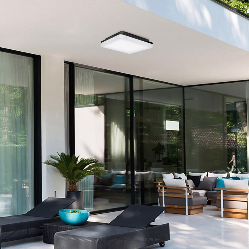 Rabalux - LED vannas istabas griestu gaismeklis LED/24W/230V IP54 28x28 cm