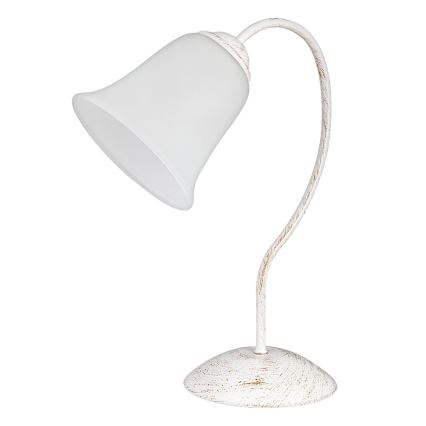 Rabalux - Galda lampa 1xE27/40W/230V balta