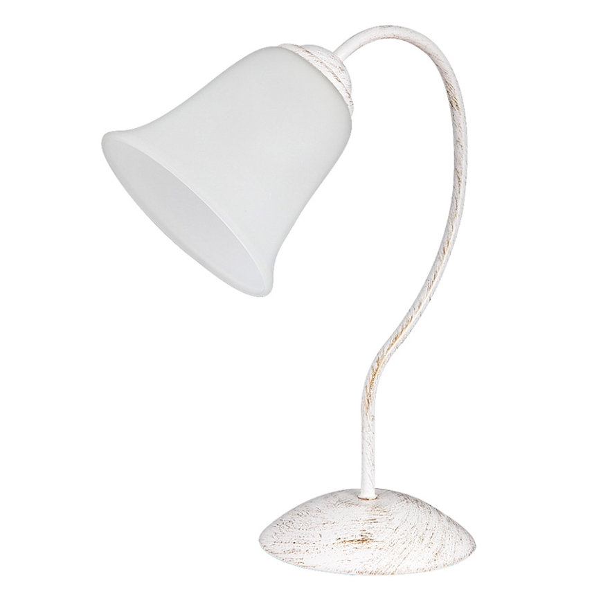 Rabalux - Galda lampa 1xE27/40W/230V balta