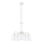 Rabalux 7261 - Lustra FABIOLA E27/40W/230V balts