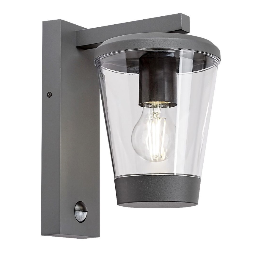 Rabalux - Āra sienas lampa ar sensoru 1xE27/40W/230V IP44