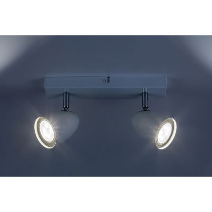 Rabalux - Starmetis 2xGU10/5W/230V balta