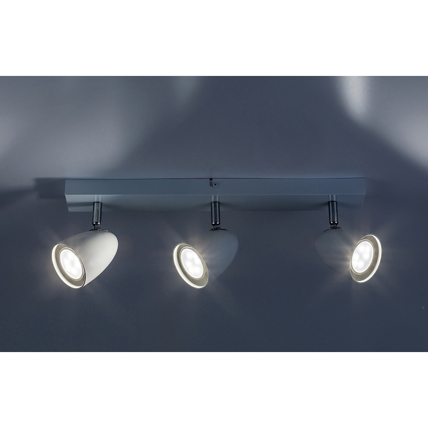Rabalux - Starmetis 3xGU10/5W/230V balta