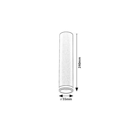 Rabalux - Starmetis 1xGU10/35W/230V 24 cm