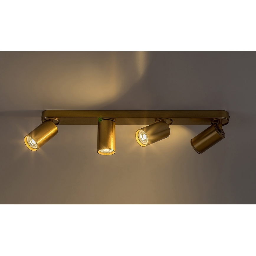 Rabalux - Starmetis 4xGU10/5W/230V zelta